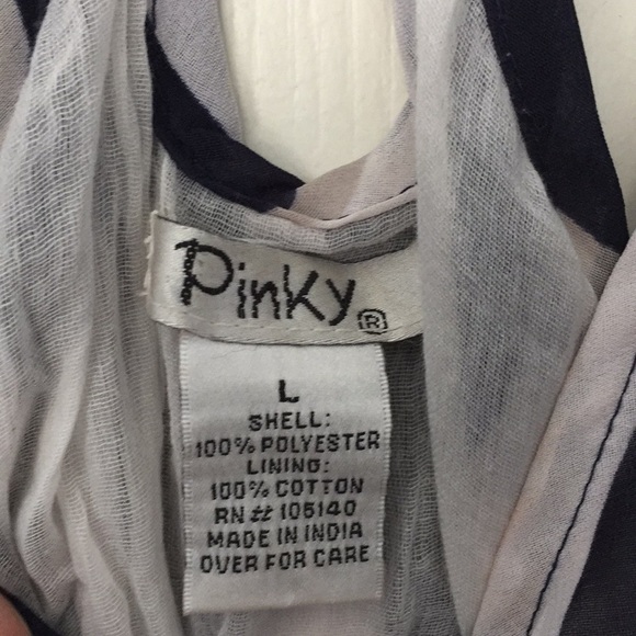 Donated -  High low dress with crisscross back. - Picture 5 of 8